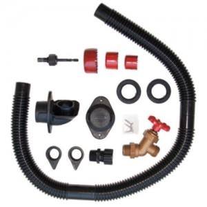 rain barrel kit with spigot