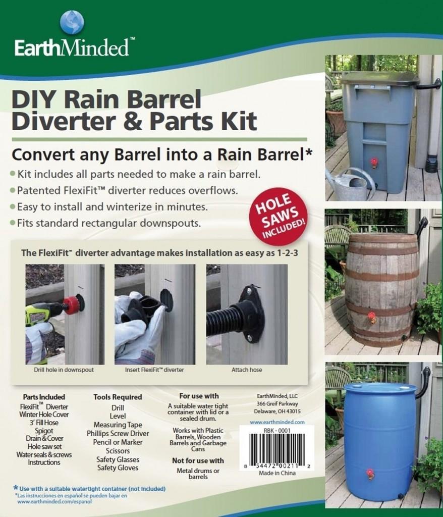Earthminded DIY Rain Barrel Kit