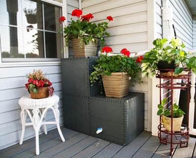 Build-Your-Own Rain Barrel Stacked Rain Harvester