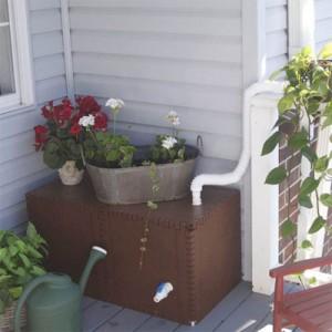 Rain Barrel Table