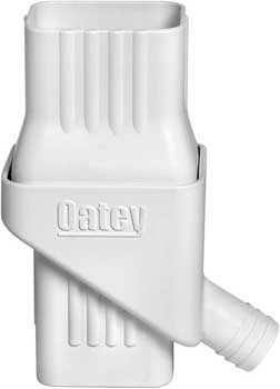 White Oatey Downspout Diverter Kit