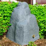 Sandstone Rock Rain Barrel